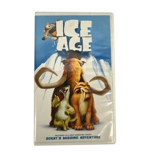 Ice Age VHS 2002 Family Comedy Animated Classic Ray Romano John Leguizamo